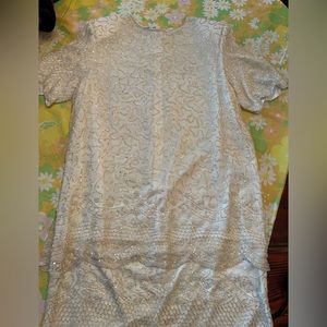 Beautiful Brilliante by AJ size XL. Beads, pearls & sequins. Lined but not heavy